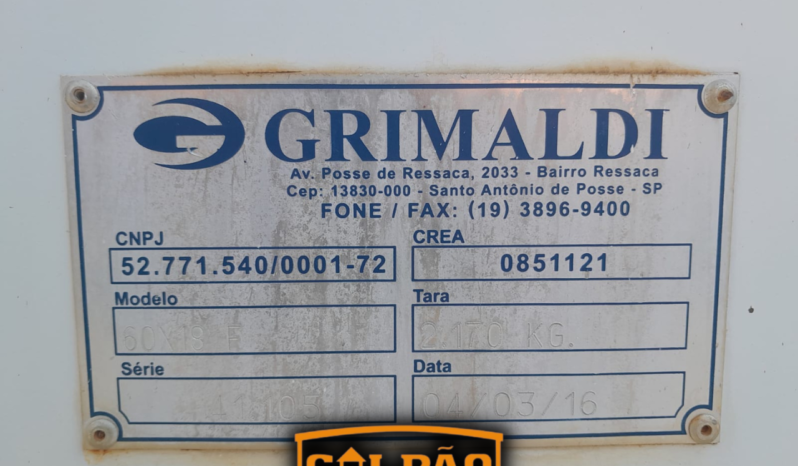 Caçamba GRIMALDI 25 M³ – NA LATA completo