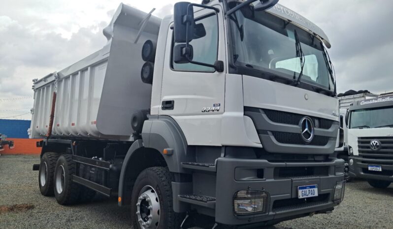 MB AXOR 3344 6X4 Caçamba 16 M³ – (2018) completo