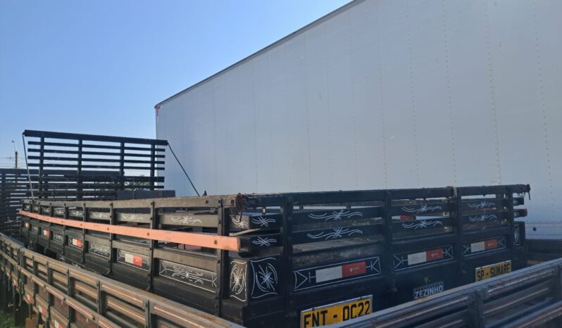 Carroceria de Madeira 3/4 – ZEZINHO – 6,20 X 2,60 X 2,20 completo