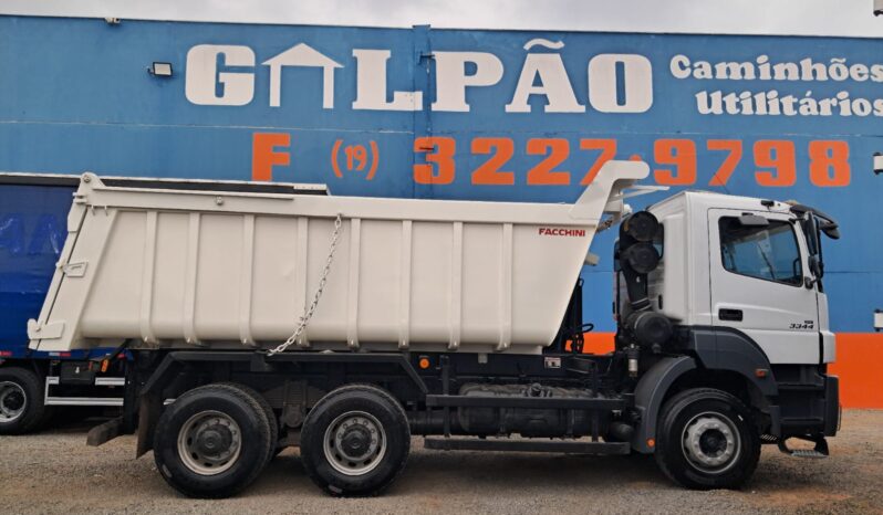 MB AXOR 3344 6X4 CAÇAMBA 16 M³ – (2018) completo